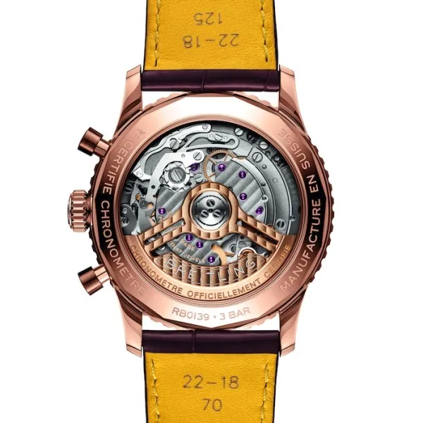 Breitling Navitimer Men Automatic Silver Alligator Watch RB0139211G1P1 - Bestter Watches