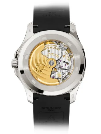 Patek Philippe Aquanaut Date Black Strap Stainless Steel 5167A-001 - Bestter Watches