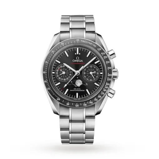 Omega Speedmaster Men Automatic Black Stainless Steel Watch O30430445201001 - Bestter Watches