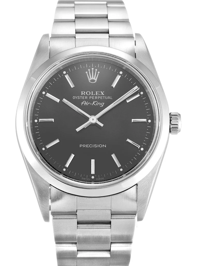 Rolex Air-King 34mm Black Dial 14000 - Bestter Watches