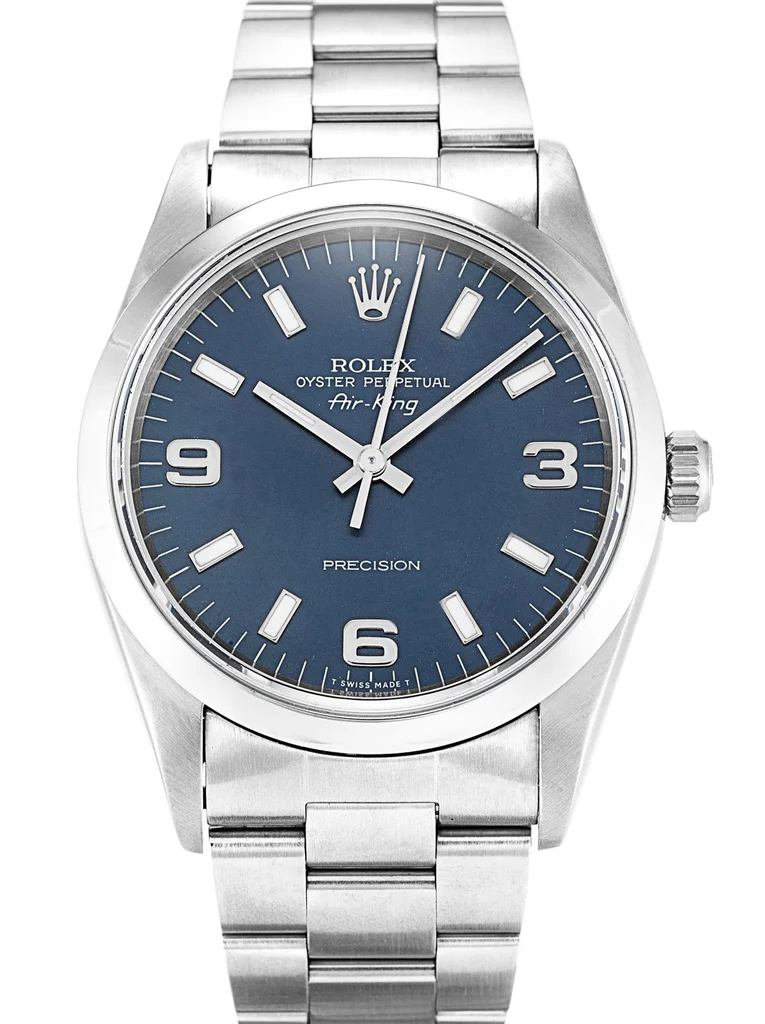 Rolex Air-King 34mm Blue Dial 14000 - Bestter Watches