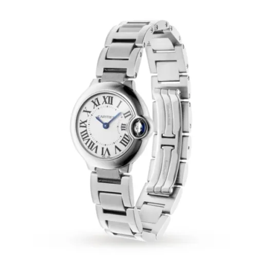 Cartier Ballon Bleu de Cartier Women Quartz Silver Stainless Steel Watch W69010Z4 - Bestter Watches
