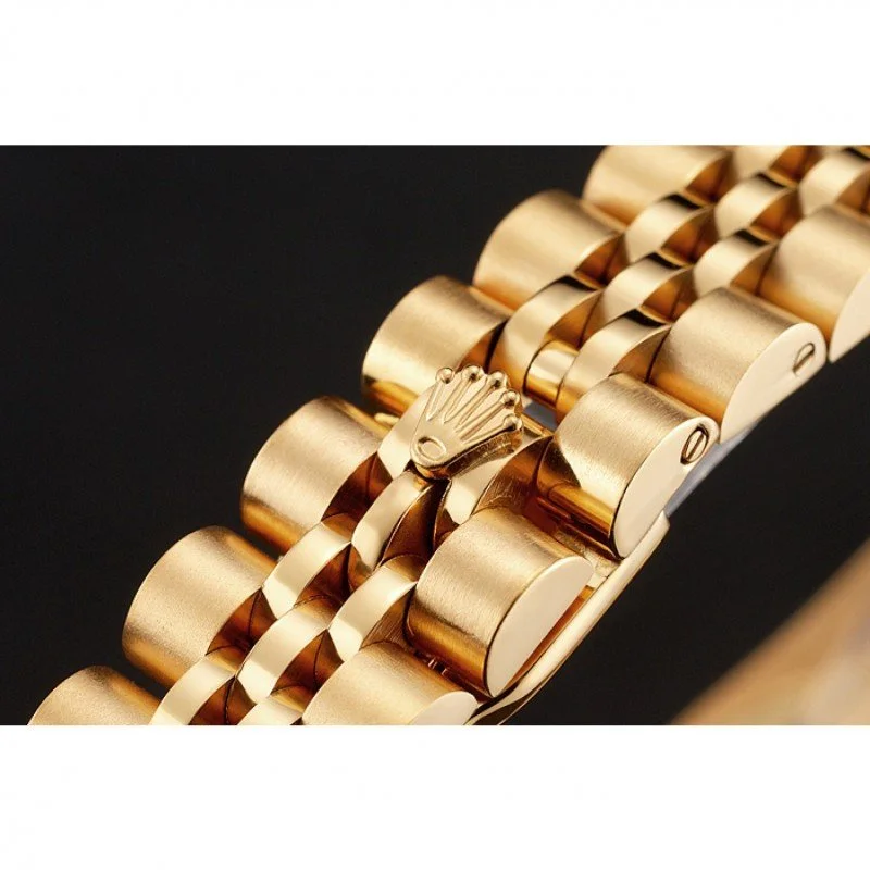 Superclone Rolex Datejust 28mm Gold Dial 1454096 - Bestter Watches