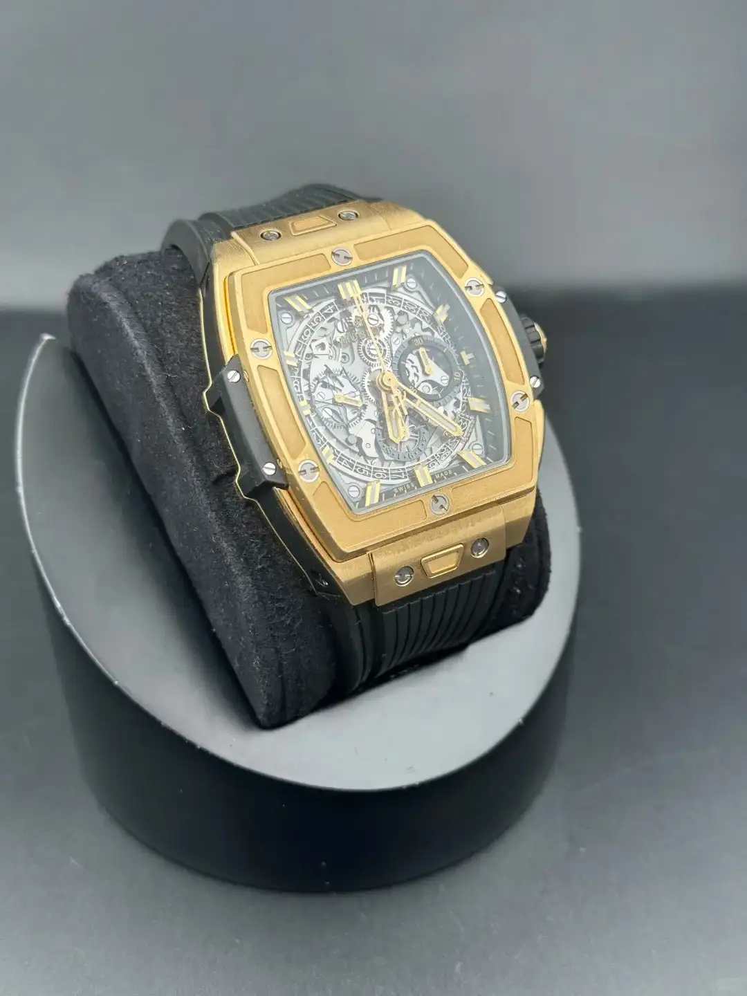 Hublot Spirit Of Big Bang Men Automatic Rubber Watch 642.VX.0130.RX - Bestter Watches