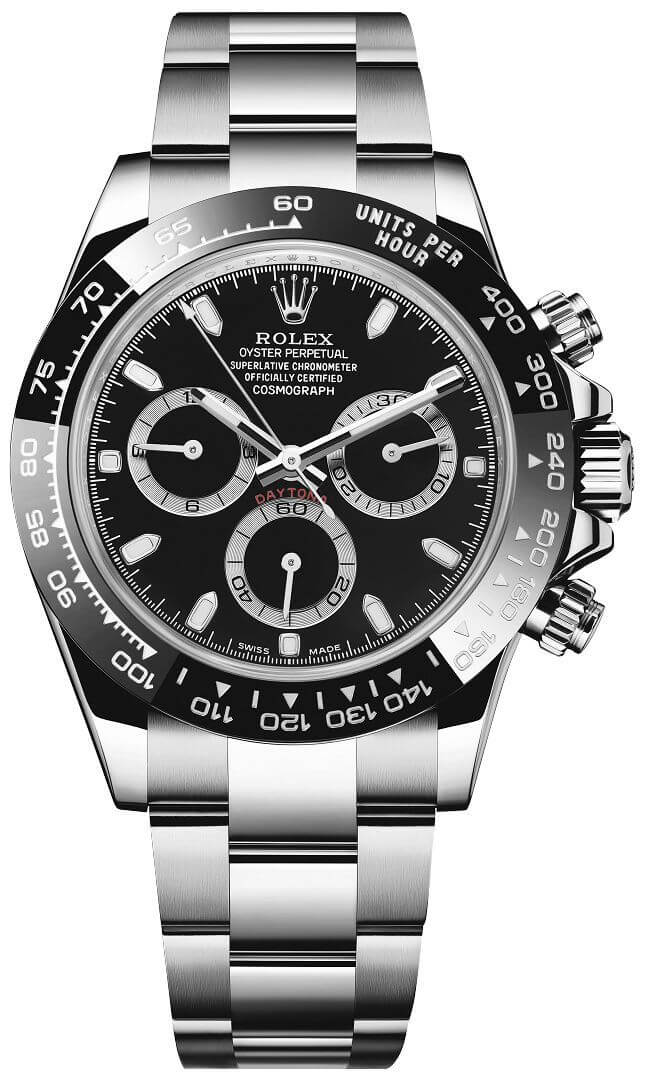 Superclone Rolex Daytona  Reverse Panda  Black Dial 116500LN - Bestter Watches