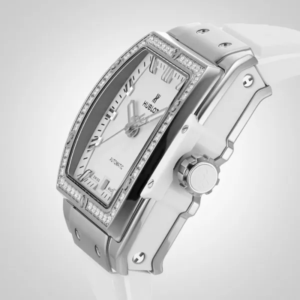 Hublot Spirit Of Big Bang Women Automatic White Rubber Watch 665.NE.2010.RW.1204 - Bestter Watches