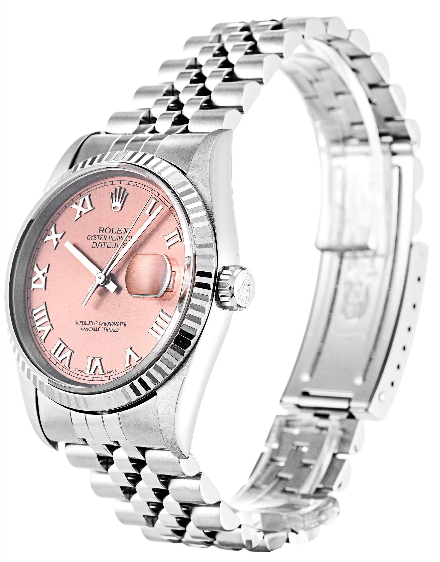 Rolex Datejust 36mm Pink Dial 16234 - Bestter Watches