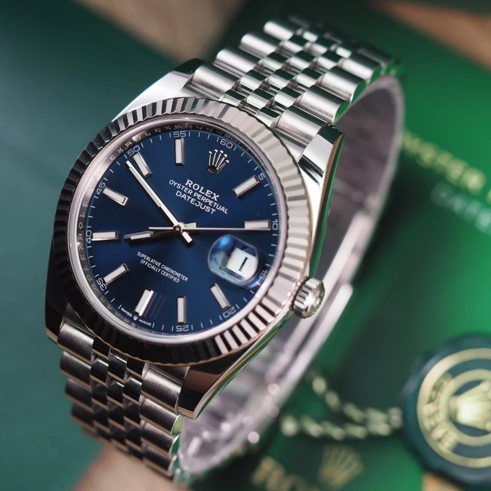 Rolex Datejust 41mm Blue Dial 126334 Jubilee - Bestter Watches