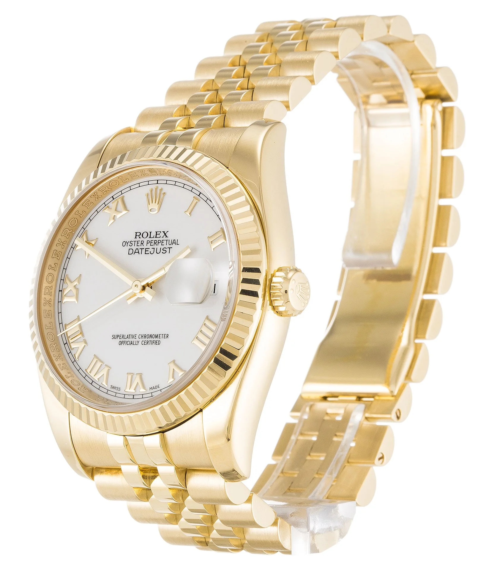 Rolex Datejust 36mm White Dial 116238 - Bestter Watches