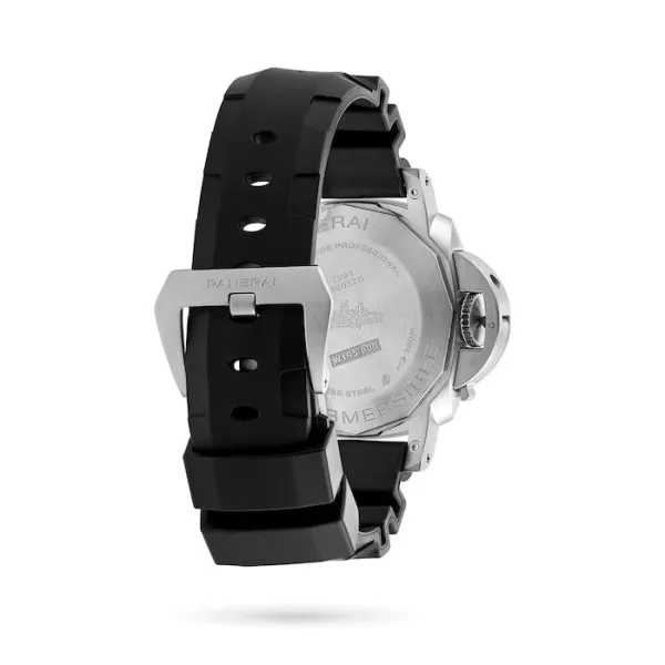 Panerai Submersible Men Automatic Black Rubber Watch PAM00973 - Bestter Watches