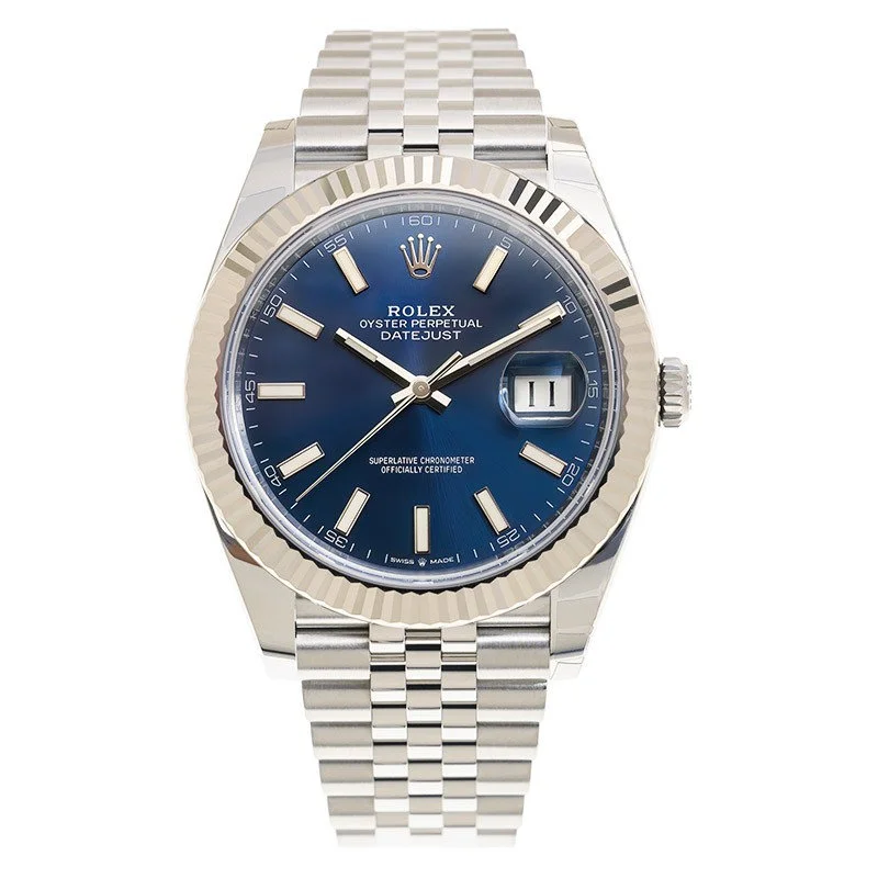 Rolex Datejust 41mm Blue Dial 126334 Jubilee - Bestter Watches