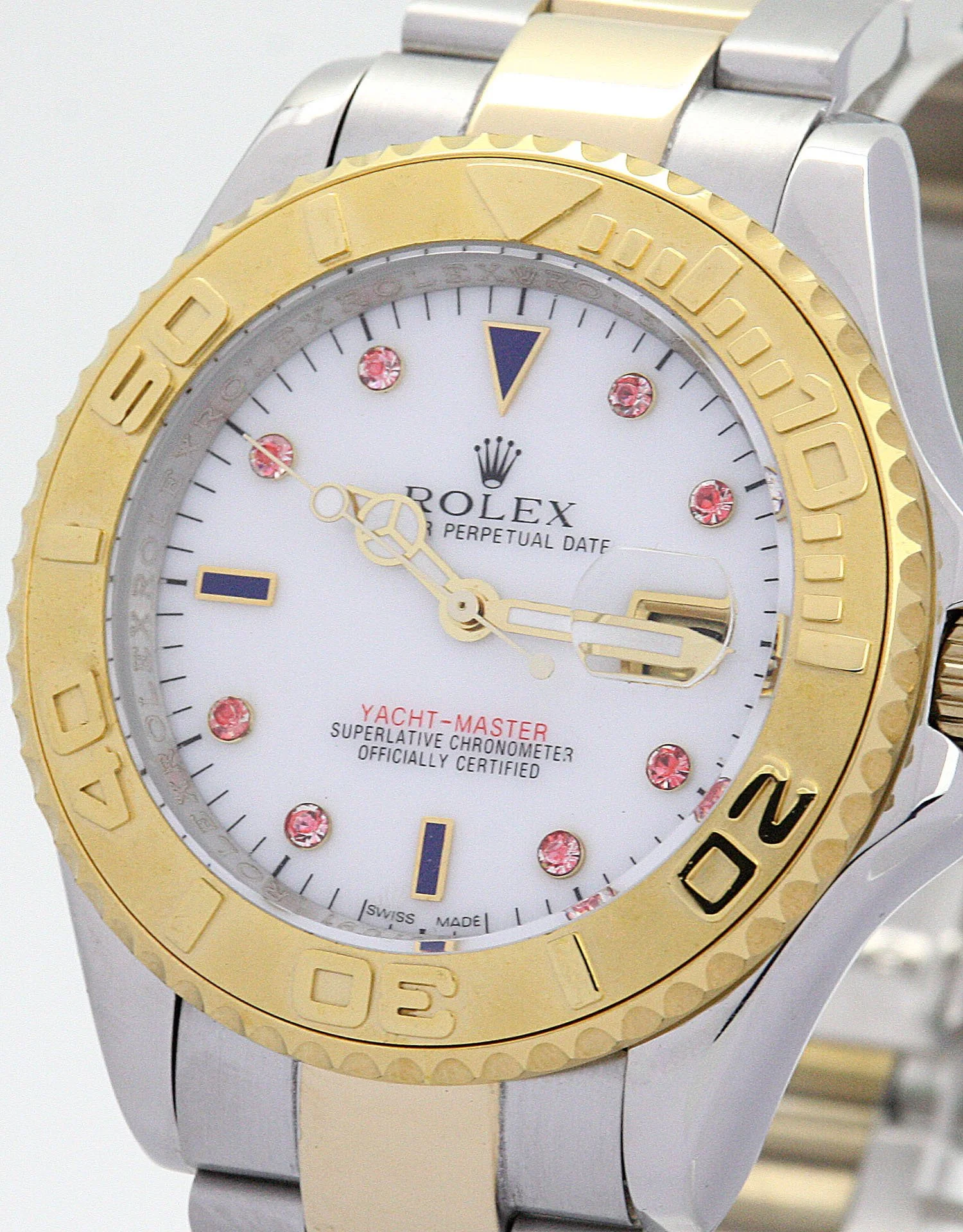 Rolex Yacht-Master 40mm White Dial 16623 - Bestter Watches