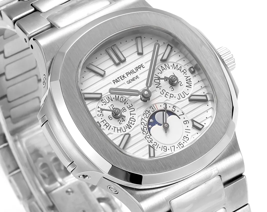 Patek Philippe Silver Nautilus Watch - Bestter Watches