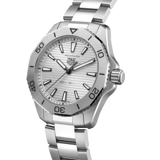 TAG Heuer Aquaracer Men Quartz Silver Stainless Steel Watch WBP1111.BA0627 - Bestter Watches