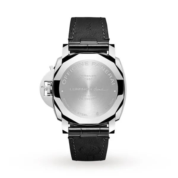 Panerai Luminor Due Men Automatic Ivory Alligator Watch PAM01249 - Bestter Watches