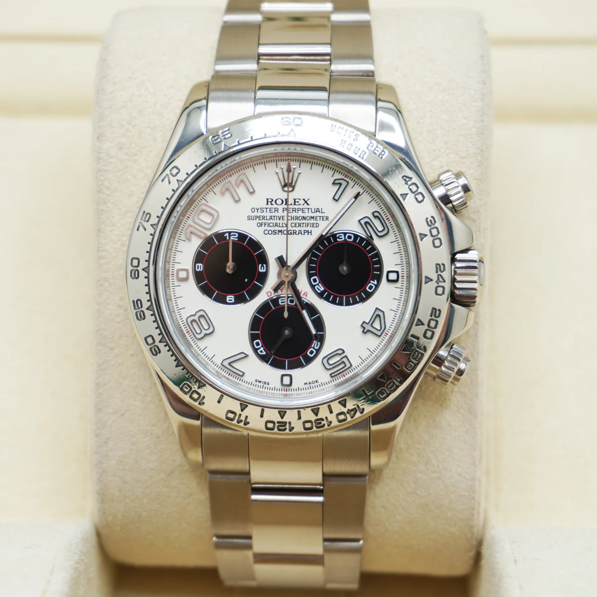 Superclone Rolex Daytona Panda Dial 116509 Arabic Numberals - Bestter Watches