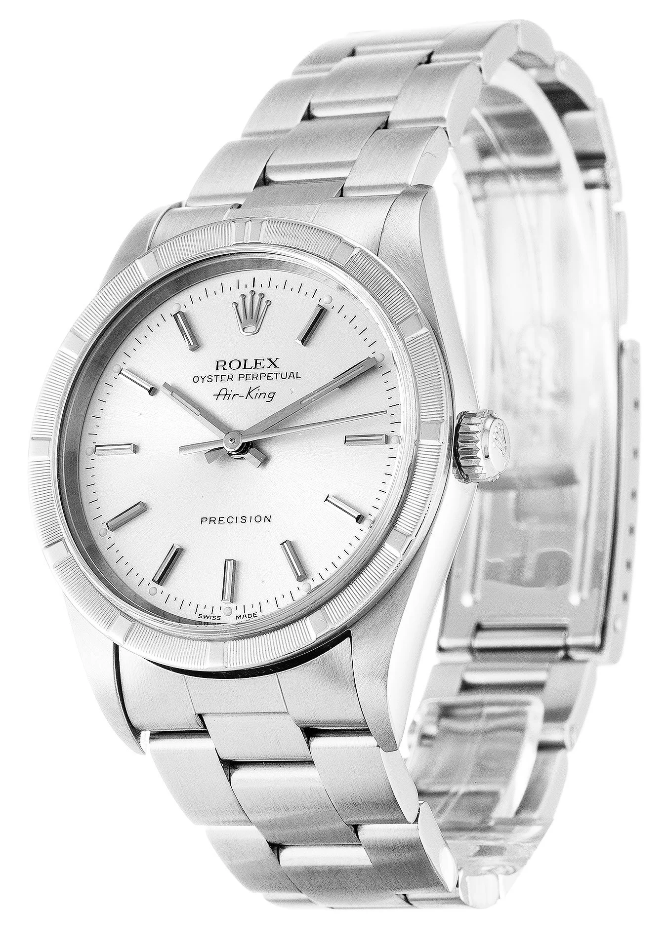Rolex Air-King 34mm Silver Dial 14010M - Bestter Watches