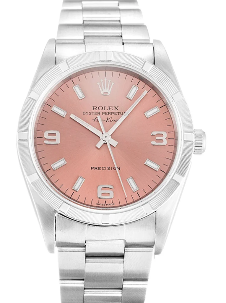 Rolex Air-King 34mm Salmon Dial 14010M-2 - Bestter Watches