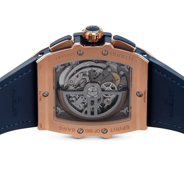 Hublot Spirit Of Big Bang Men Automatic Blue Alligator Watch 641.OX.7180.LR - Bestter Watches