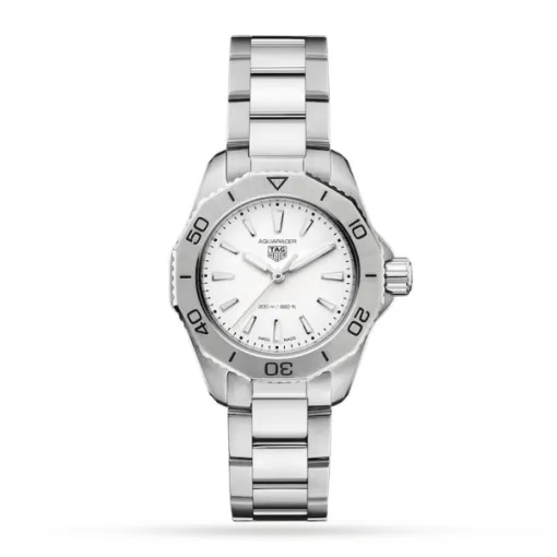 TAG Heuer Aquaracer Women Quartz Silver Stainless Steel Watch WBP1411.BA0622 - Bestter Watches