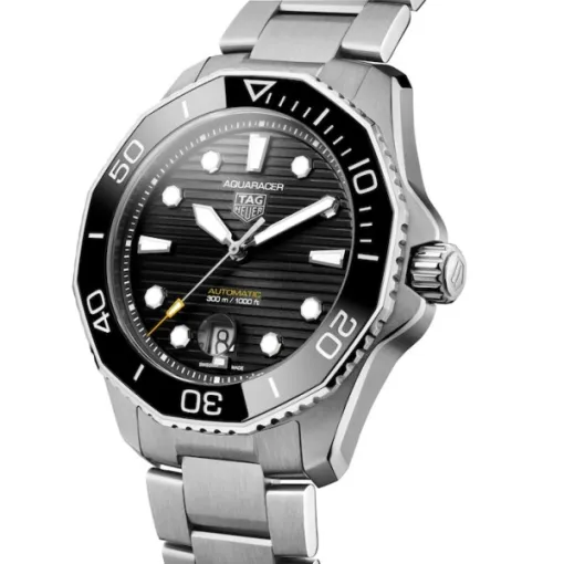 TAG Heuer Aquaracer Men Automatic Black Stainless Steel Watch WBP201A.BA0632 - Bestter Watches