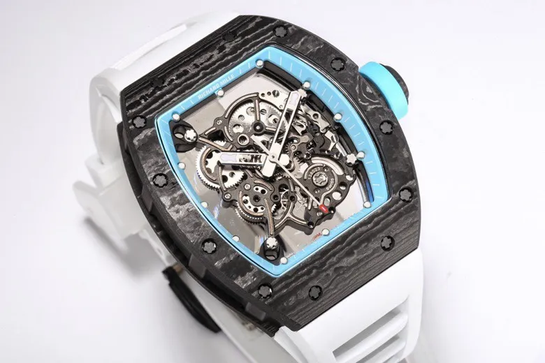 Richard Mille RM055 Black Carbon Fiber Watch - Bestter Watches