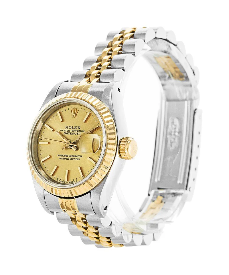 Rolex Datejust 26mm Gold Dial 69173 - Bestter Watches