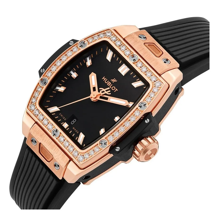 Hublot Spirit Of Big Bang Women Automatic Black Rubber Watch 665.OX.1180.RX.1204 - Bestter Watches