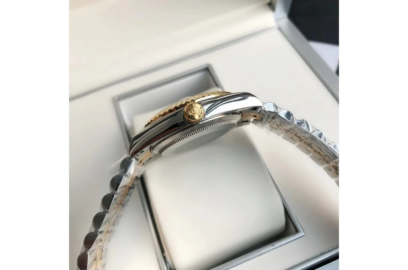 Couple Watches Rolex Datejust 36/28mm RG/SS Jub White/Dial - Bestter Watches