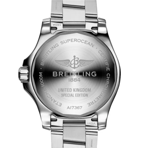 Breitling Superocean Men Automatic Black Stainless Steel Watch A173678A1B1A1 - Bestter Watches