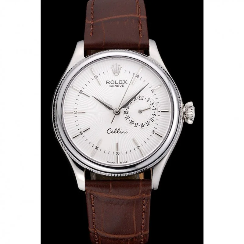 Rolex Cellini 38mm White Dial 622723 - Bestter Watches