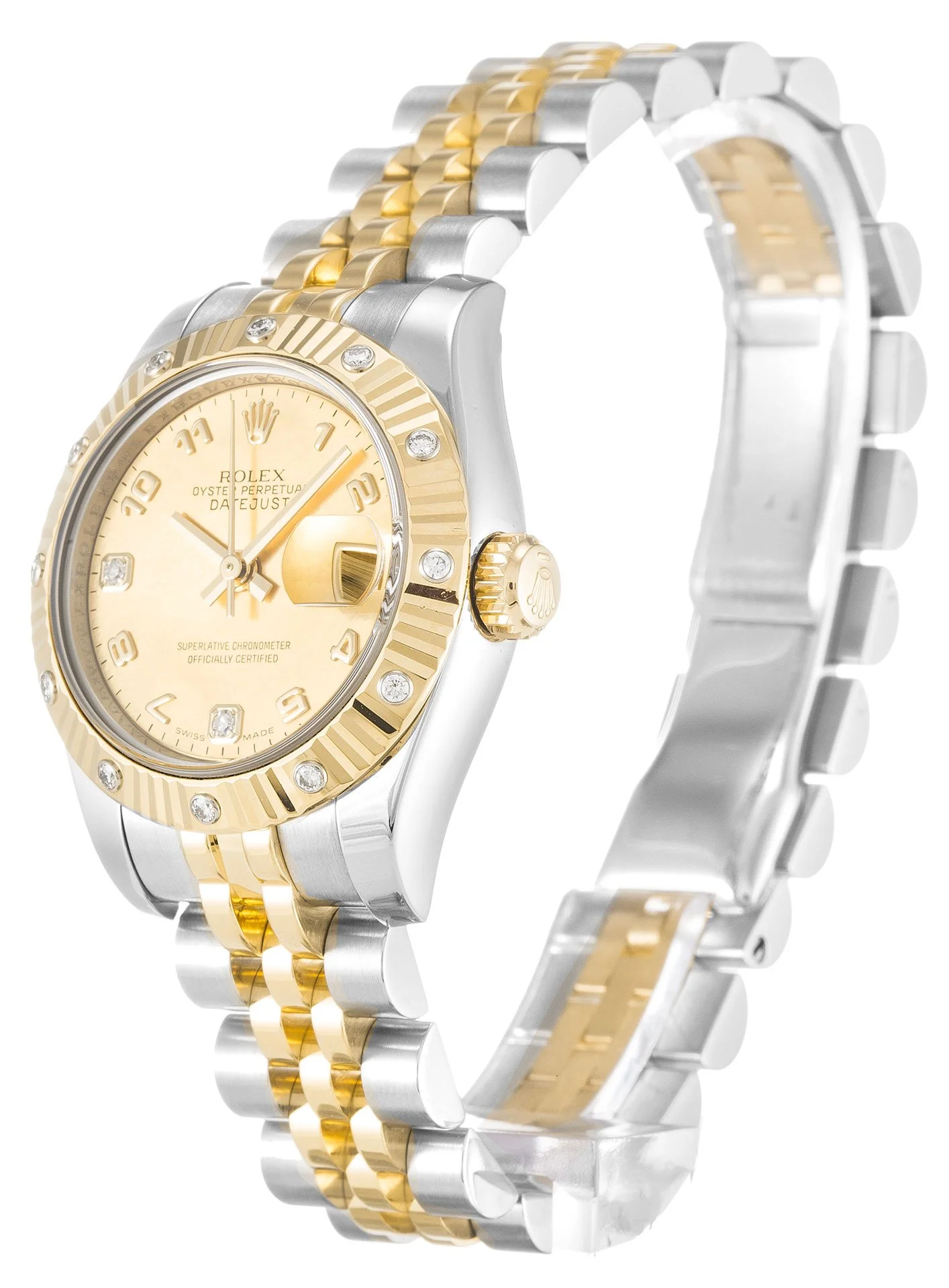Rolex Lady-Datejust 26mm Champagne Dial 179313 - Bestter Watches