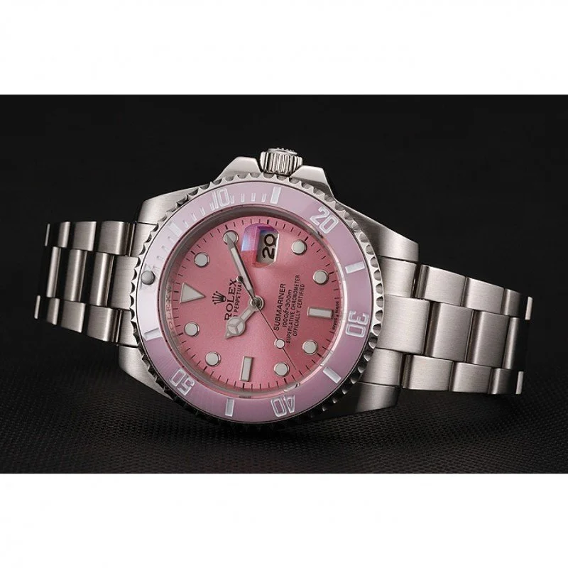 Superclone Rolex Submariner 41mm Pink Dial 1453980 - Bestter Watches