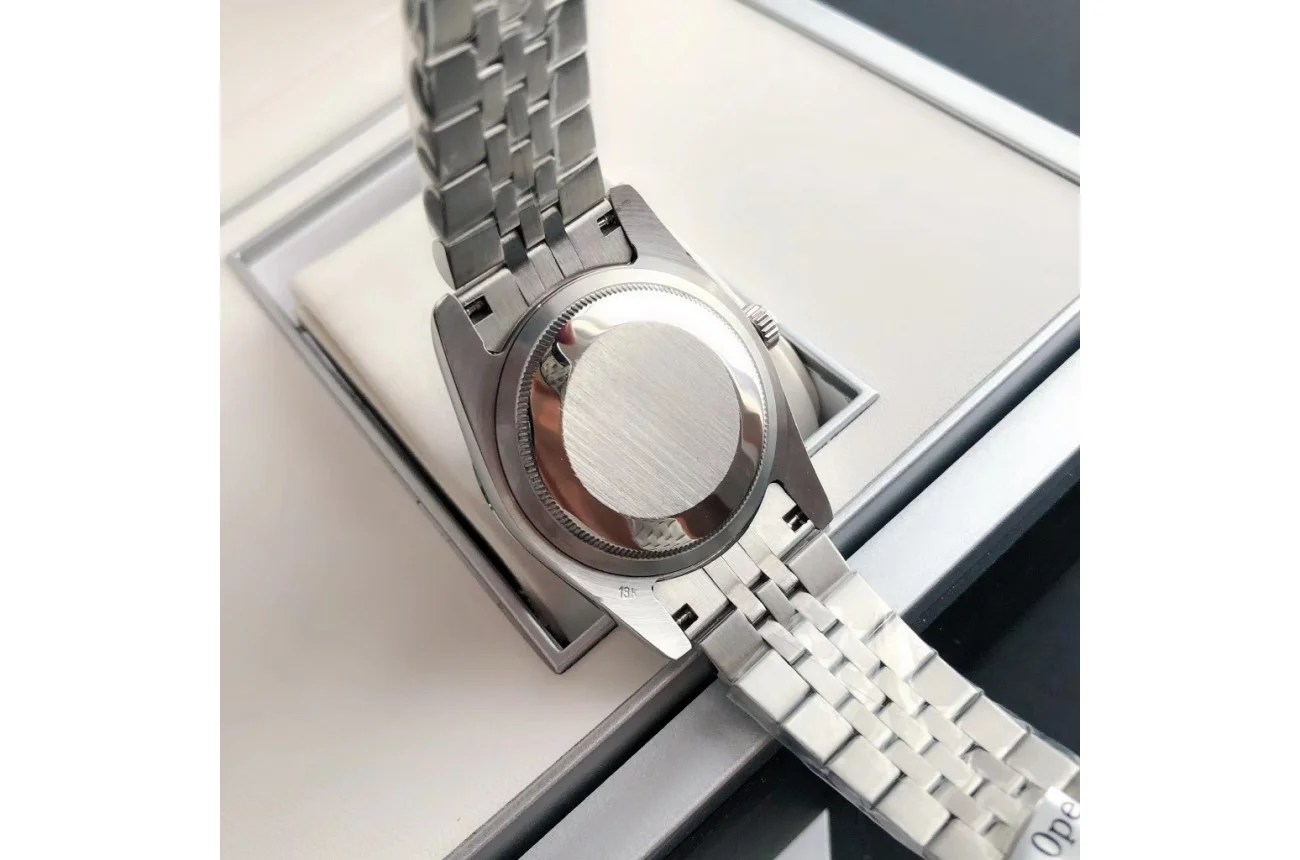 Couple Watches Rolex Datejust 36/28mm SS/SS Jub Grey/Rmn - Bestter Watches