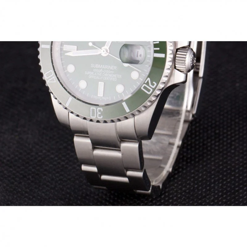 Superclone Rolex Submariner 40mm Green Dial Mechanism-SRL51 - Bestter Watches