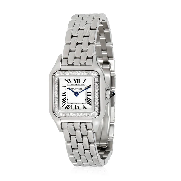 Cartier Panthère de Cartier Women Quartz White Stainless Steel Watch W4PN0008 - Bestter Watches