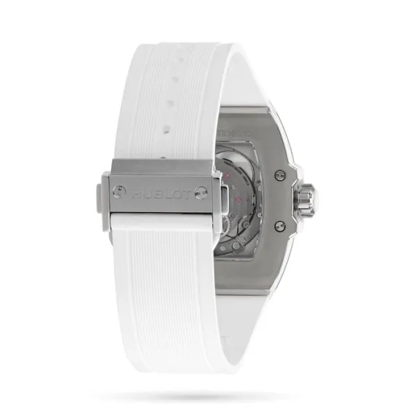 Hublot Spirit Of Big Bang Women Automatic White Rubber Watch 665.NE.2010.RW.1204 - Bestter Watches