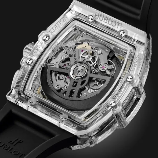 Hublot Spirit Of Big Bang Men Automatic Skeleton Rubber Watch 642.JX.0170.RX - Bestter Watches