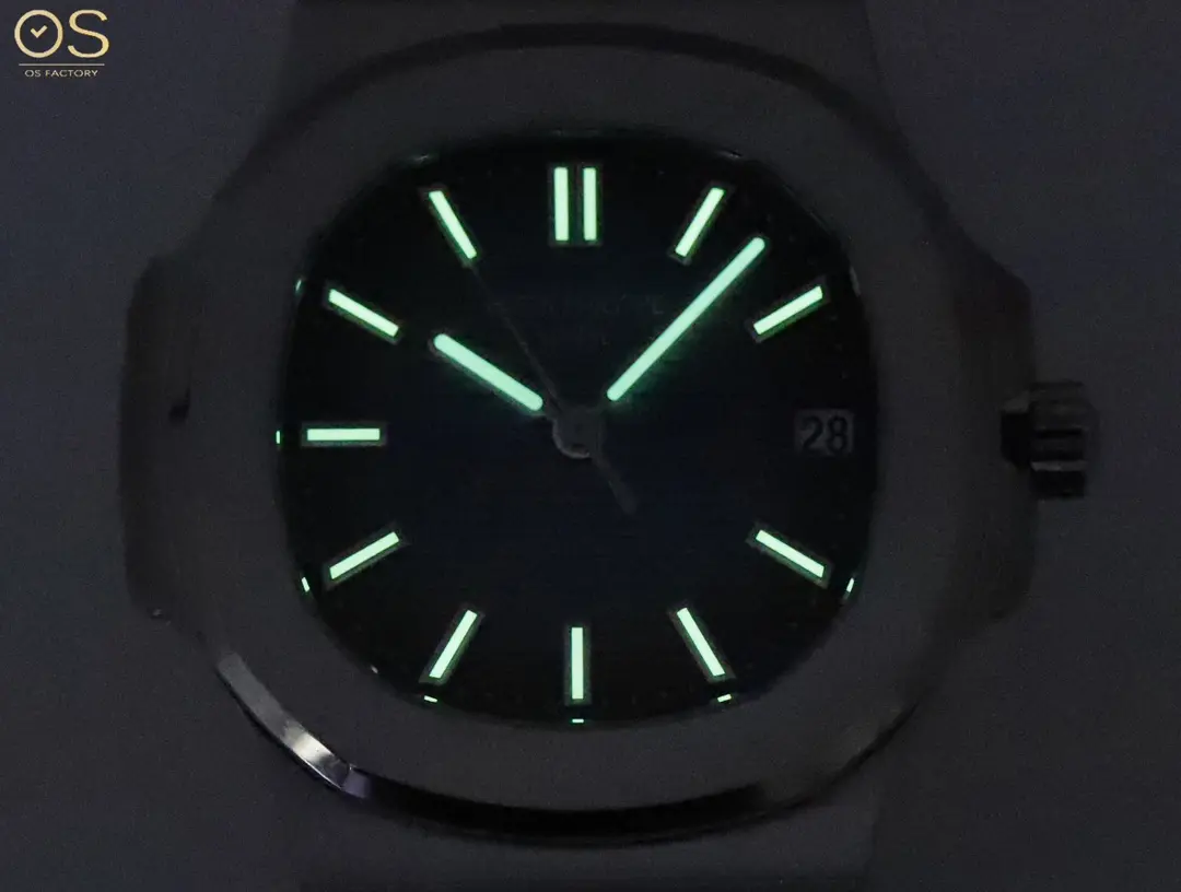 OSFactory Nautilus Green Dial Steel Watch - Bestter Watches