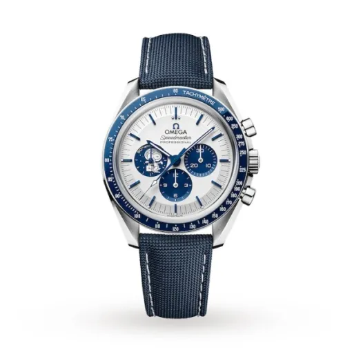 Omega Speedmaster Men Automatic Silver Nylon Watch O31032425002001 - Bestter Watches