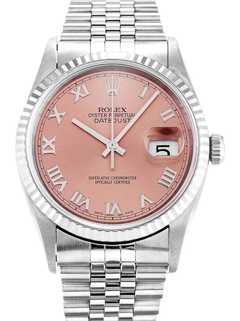Rolex Datejust 36mm Pink Dial 16234 - Bestter Watches
