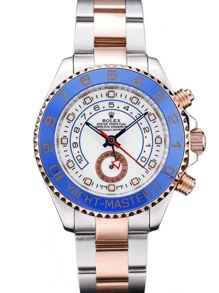 Rolex Yacht-Master 42mm White Dial REP016833 - Bestter Watches