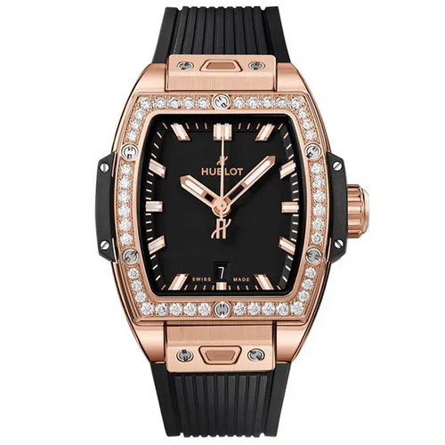 Hublot Spirit Of Big Bang Women Automatic Black Rubber Watch 665.OX.1180.RX.1204 - Bestter Watches