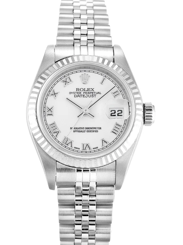Rolex Lady-Datejust 25mm White Dial 79174 - Bestter Watches