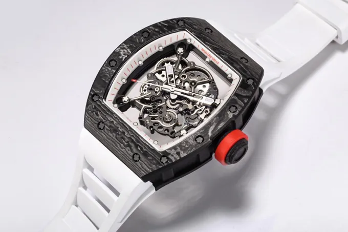 Richard Mille RM055 Black Carbon Fiber Watch - Bestter Watches