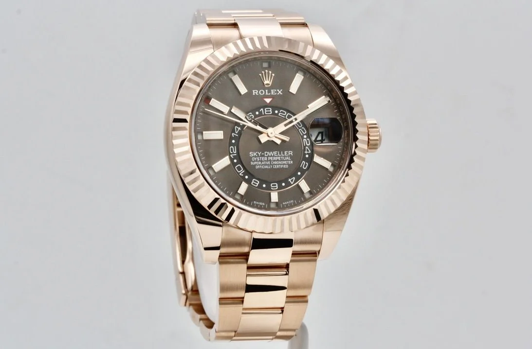 Rolex Sky-Dweller 42mm Chocolate Dial 326935 - Bestter Watches