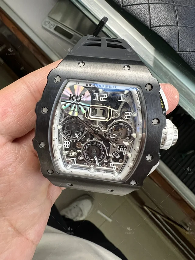 Richard Mille RM1103 Titanium Black Replica - Bestter Watches
