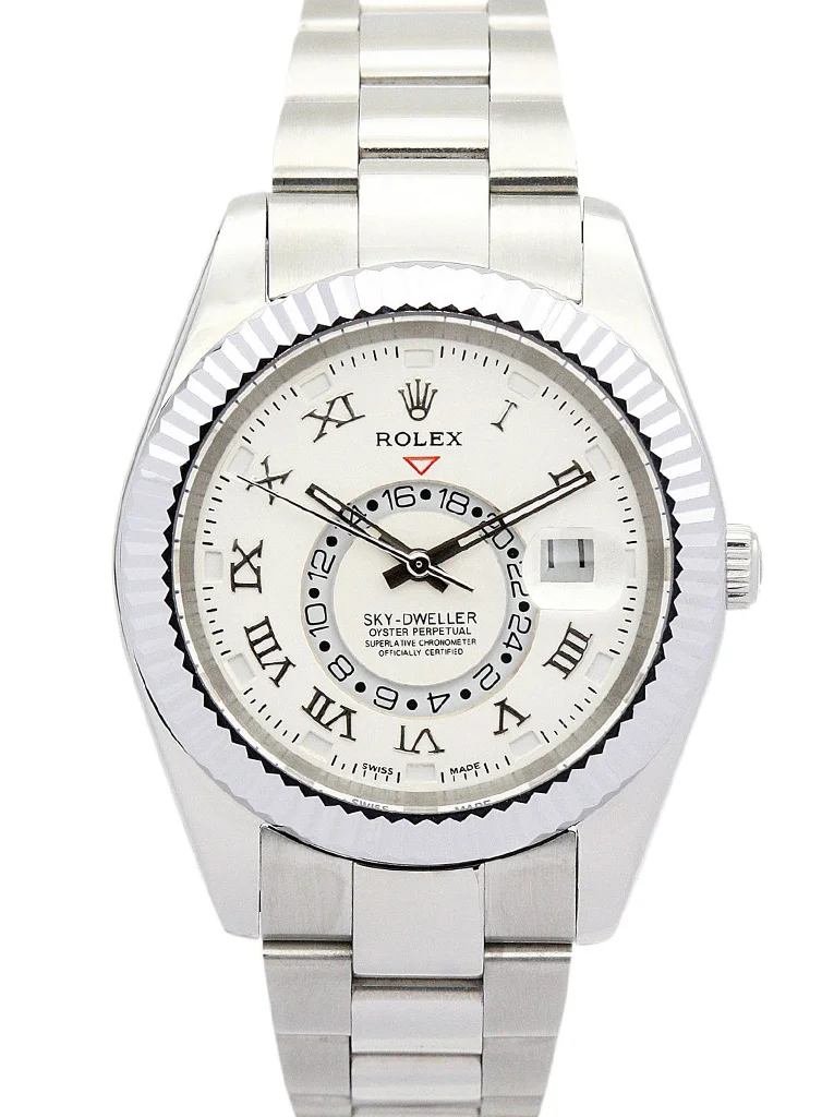 Rolex Sky-Dweller 42mm White Dial 326938 - Bestter Watches