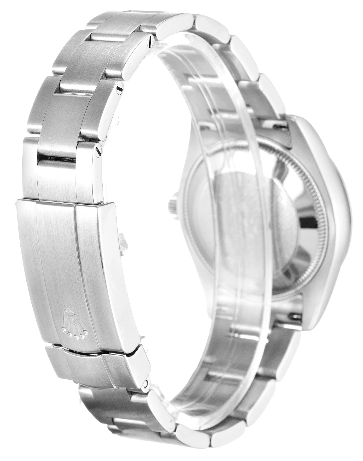 Rolex Oyster Perpetual Lady 31mm Black Dial 177234 - Bestter Watches