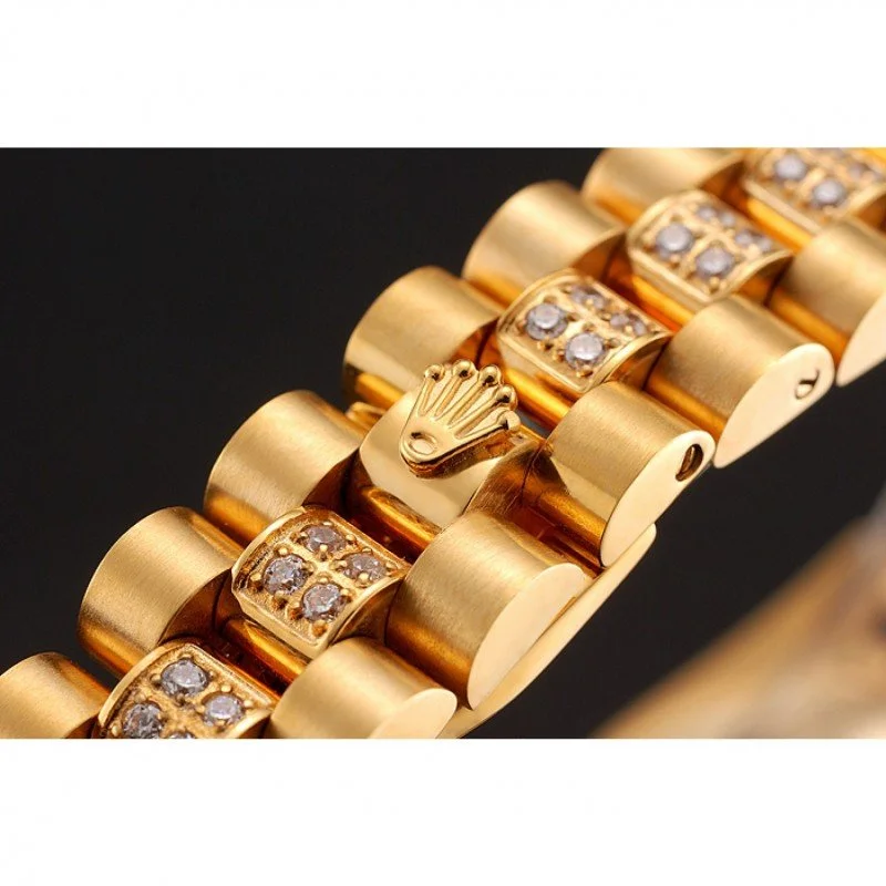 Superclone Rolex Datejust 21mm Gold Dial 1453955 - Bestter Watches